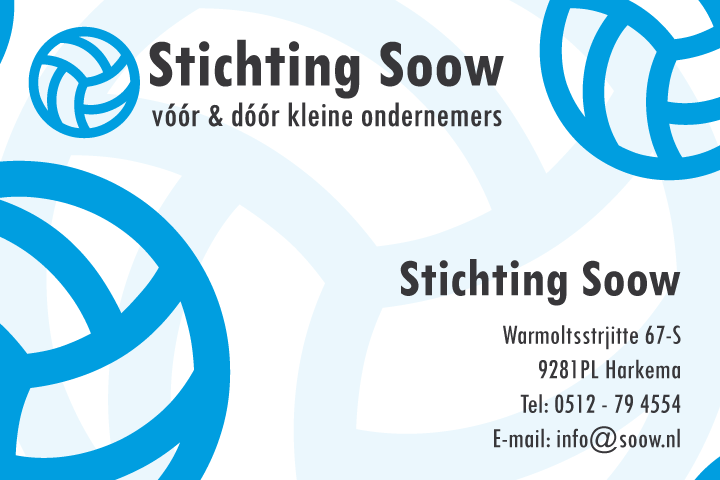 Stichting Soow - Warmoltsstrjitte 67-S - 9281PL - Harkema